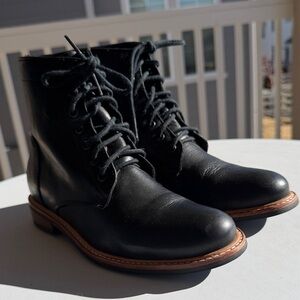 Nisolo Amalia All Weather Boots In Black-Sz 8.5